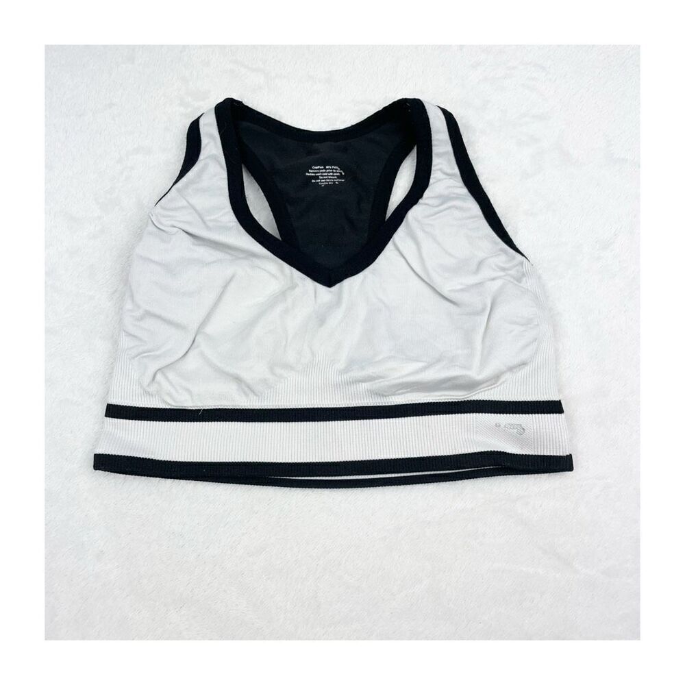 BUY 1 GET 1 FREE New Balance white and black sports bra xs